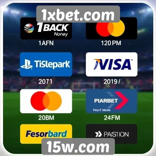 Métodos de pagamento disponíveis no 1xbet.com